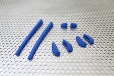 LINEGEAR Complete Replacement Rubber Set for Oakley Romeo2 - Blue [R2-CRS-BL]