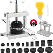 Watch Back Press Tool Set with 18Pcs Fitting Dies Watch Case Closer Repair Tool