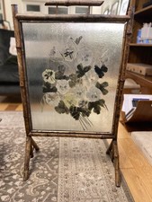 antique ornate painted bamboo