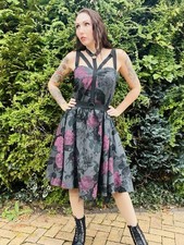 Rockabilly Gothic Dress size