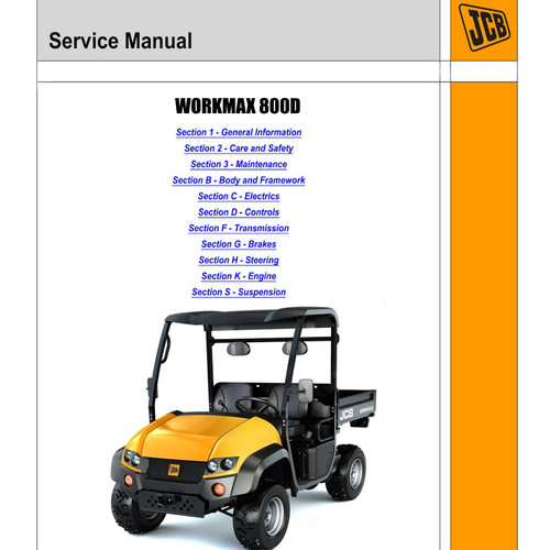 Service manual for jcb workmax - for,