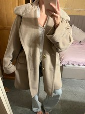 Max Mara Vintage Coat 90% Wool 10% Cashmere Teddy Coat Made In Italy