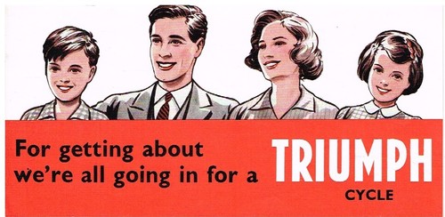 Triumph bicycles original - bicycles, 1962