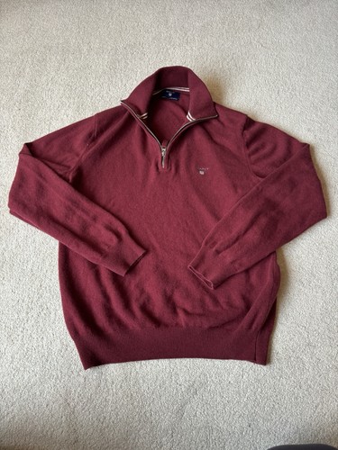 Gant quarter zip - gant, logo