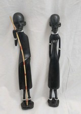 2 x Vintage African Hand