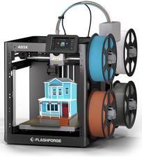 FLASHFORGE AD5X Multicolor 3D Printers with IFS Max 600mm/s Fully Auto Leveling