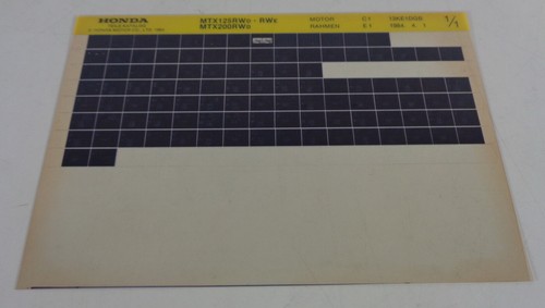 Microfiche spare parts - spare, catalog