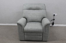 Parker Knoll Hudson 23 Duck Egg Mix Fabric Power Recliner Plus Armchair RRP£2525