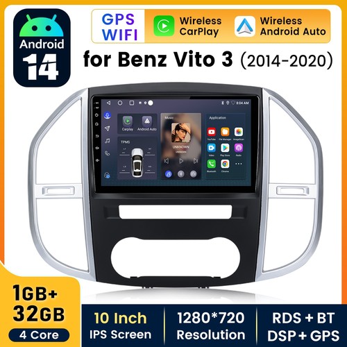 Android14 for mercedes - android14, 10.1''