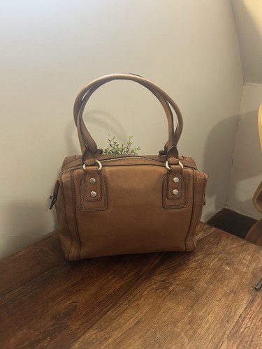 Fossil marlow leather satchel - fossil,