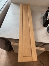 SOLID PIPPY OAK KITCHEN DOOR PULL OUT 150 WIDE x 720mm HIGH  STOCK DZ652