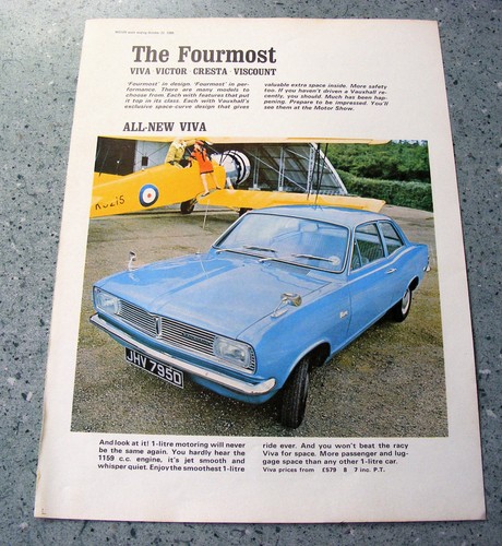 Vintage vauxhall 1966 - vintage,