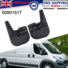 Front Mud Flaps Set For Citroen Relay Fiat Ducato Peugeot Boxer 2006 Onwards
