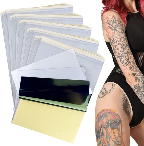 100 sheets tattoo transfer - 100,