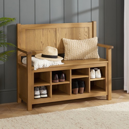 Monks hallway bench with - bench, shoe