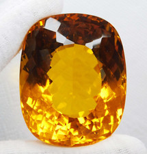 Huge 444.10 Ct Natural Yellow Topaz Cushion Cut Certified Loose Gemstone Brazil