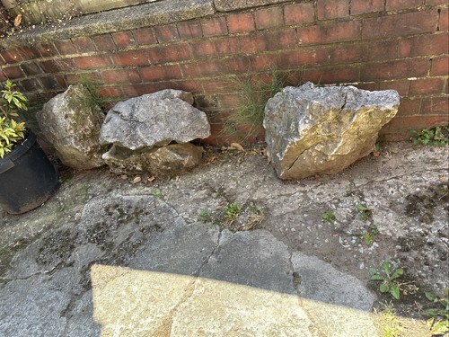 Rockery stones large garden - rockery,