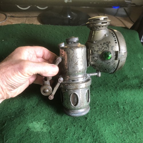 Antique bicycle lamp - lamp, powell