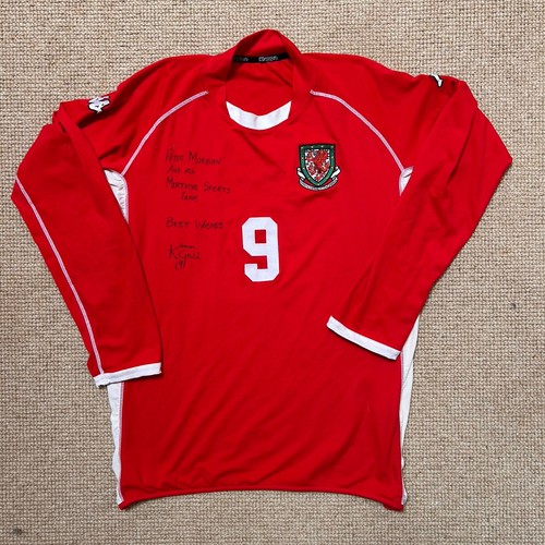 Match worn wales football - match,