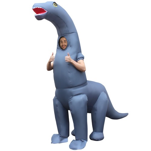 Inflatable diplodocus costume - inflatable,