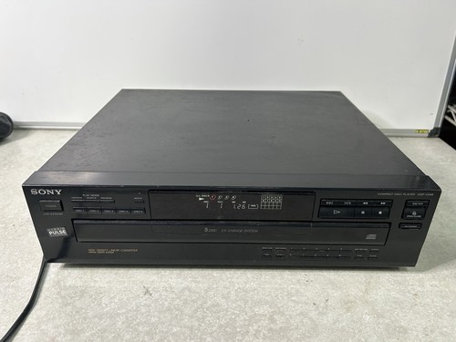 Sony player cdp - 5, disc