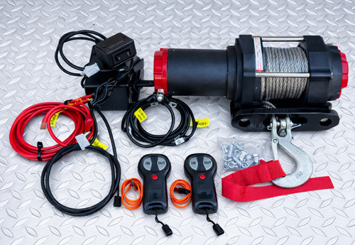 Updated electric winch 12v - electric,