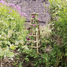 Zest Scafell Obelisk Trellis climbing support for plants - 120cm high - wooden