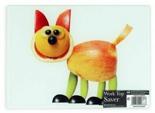 Glass kitchen worktop saver - glass,