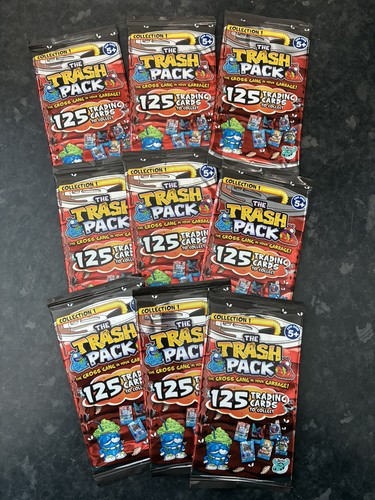 The trash pack packs - trash, x9