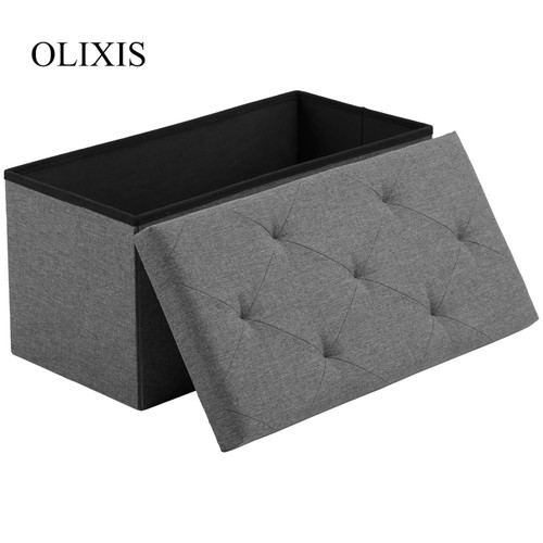 Olixis large foldable ottoman - large,