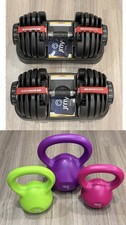 Bowflex 2-24 Kg Bowflex SelectTech 552i Dumbbells (Pair) + FREE 16Kg Kettlebell 