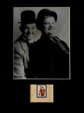 Laurel and Hardy signed