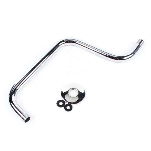 Chrome fixed shower - shower, arms