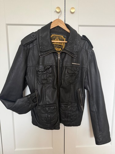 Superdry men black real - superdry,