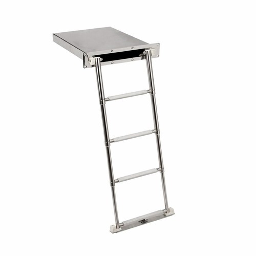 Foldaway telescopic ladder - foldaway,