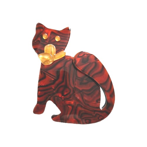 Lea stein genuine brooch - ,
