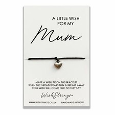 Mum Wish String Bracelet With