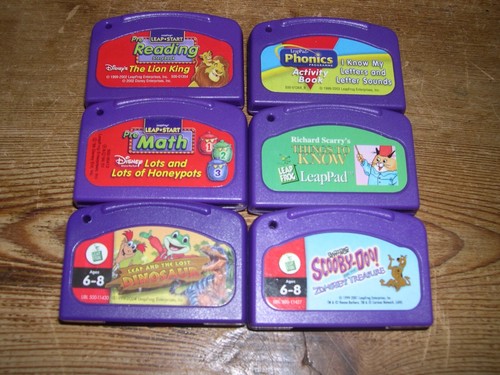 Assorted leappad leapfrog - 6,