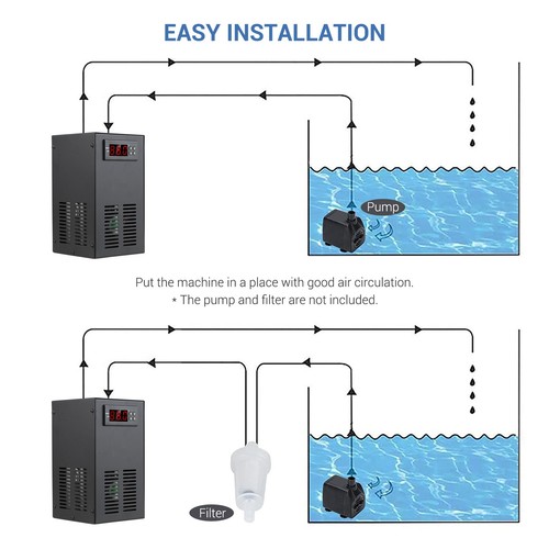 20l aquarium chiller cooler - chiller,