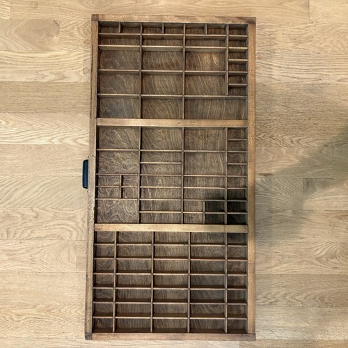 Hamilton letterpress tray - letterpress,