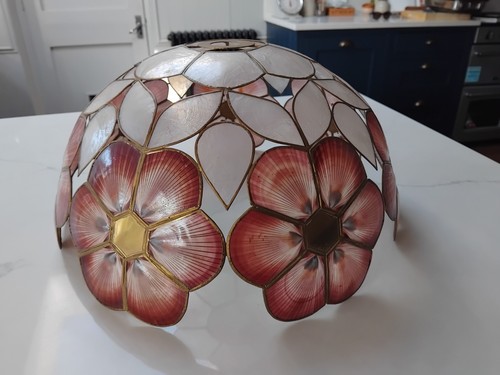 Vintage 1970 pink flower - pink,