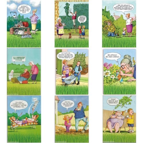 Funny gardening garden card - gardening,