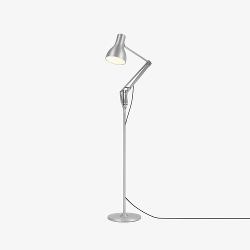Floor lamp silver adjustable - lamp,