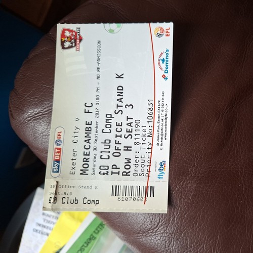 2017 exeter city v - city,