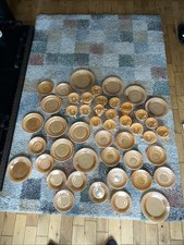 Vintage anchor hocking fire king peach 50 Pieces Set
