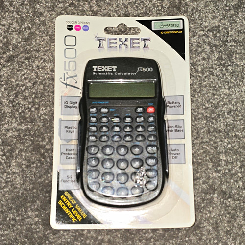 Texet fx500 scientific - texet,