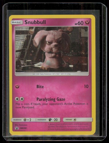 Snubbull sm200 holo pokemon - sm200,