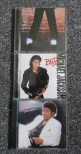 MICHAEL JACKSON☆A 3 X CD BARGIN BUNDLE JOBLOT☆THRILLER+BAD+OFF THE WALL