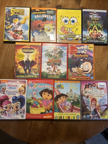 Nickelodeon dvd bundle x11 - nickelodeon,