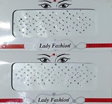 Silver Color Bindi Diamond